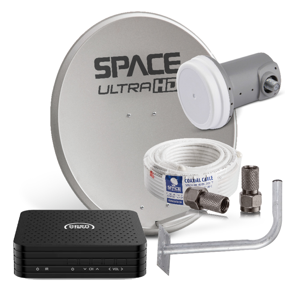 Openview decoder and satellite dish kit